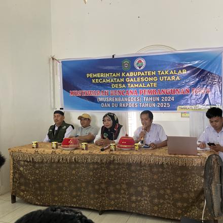 MUSYAWARAH RENCANA PEMBANGUNAN DESA (MUSREMBANGDES) TAHUN 2024 DAN DU RKPDES TAHUN 2025